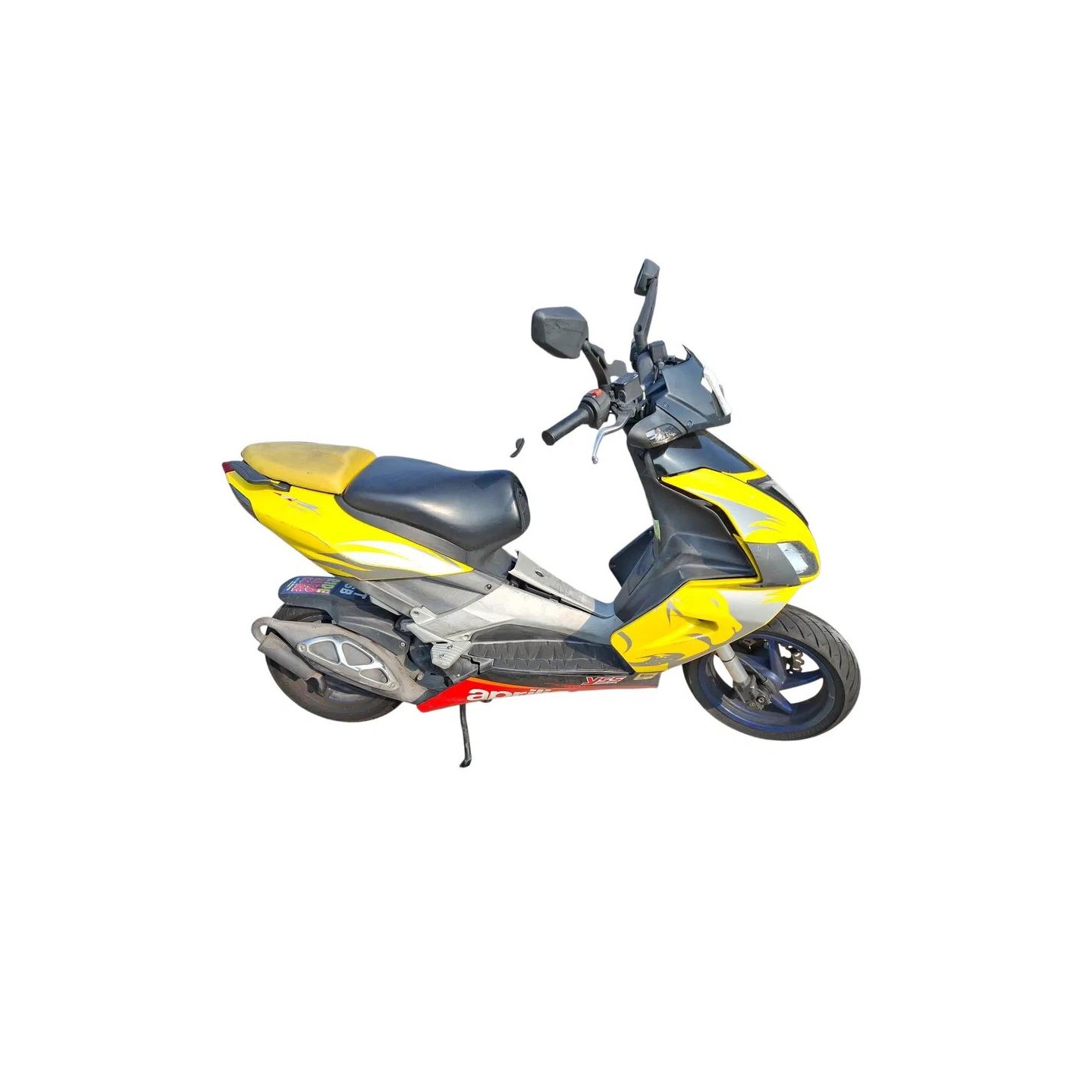 Copertura posteriore morsetti manubrio Aprilia SR 50 (E2) (04-18)