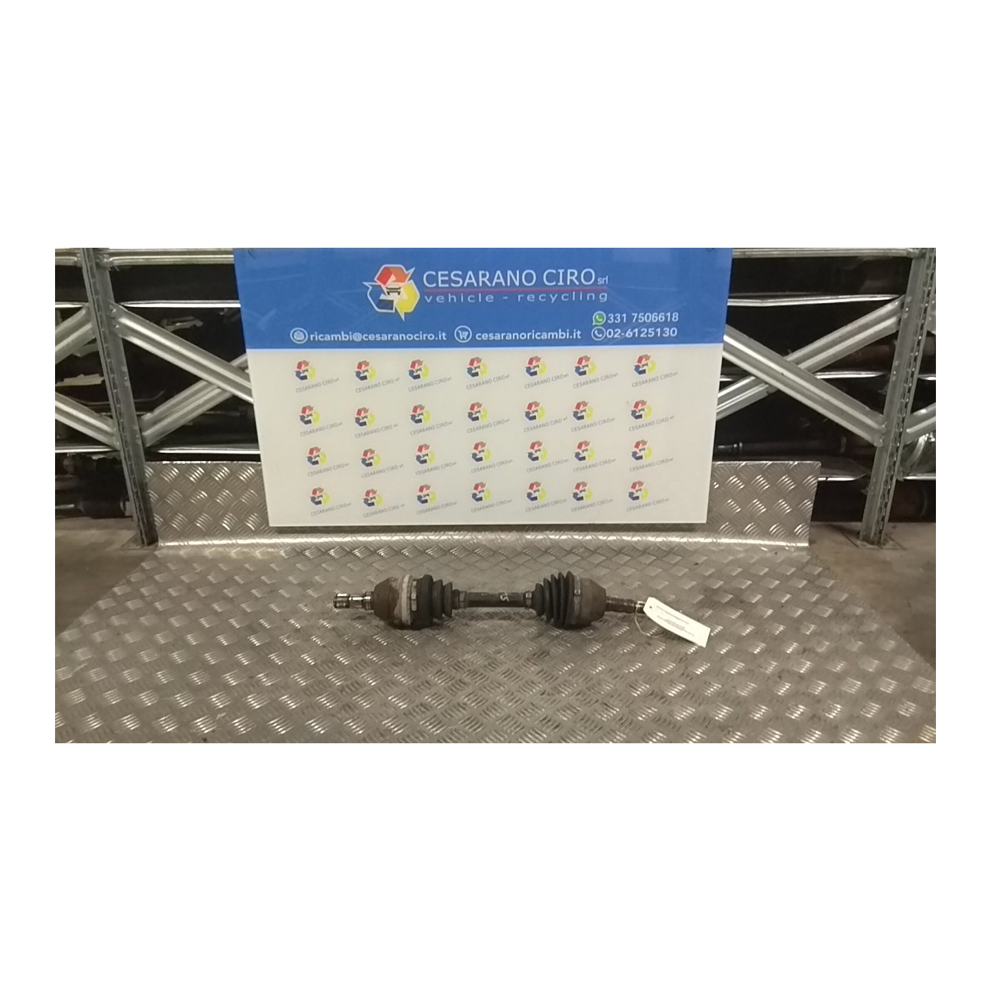 SEMIALBERO ANT. COMPL. SX. 058 OPEL ASTRA (A04) (01/04-03/11) Z13DTH 24462244
