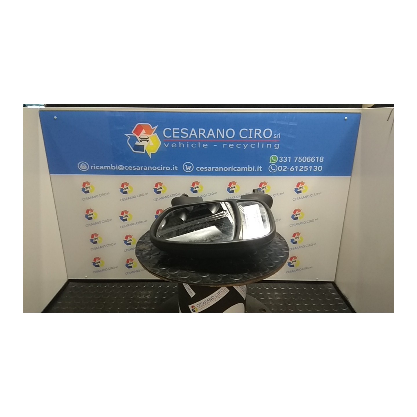 RETROVISORE EST. REGOLAZ. ELETTR. NERO SX. 102 OPEL VIVARO (X83) (09/06-) M9RA6 91160049