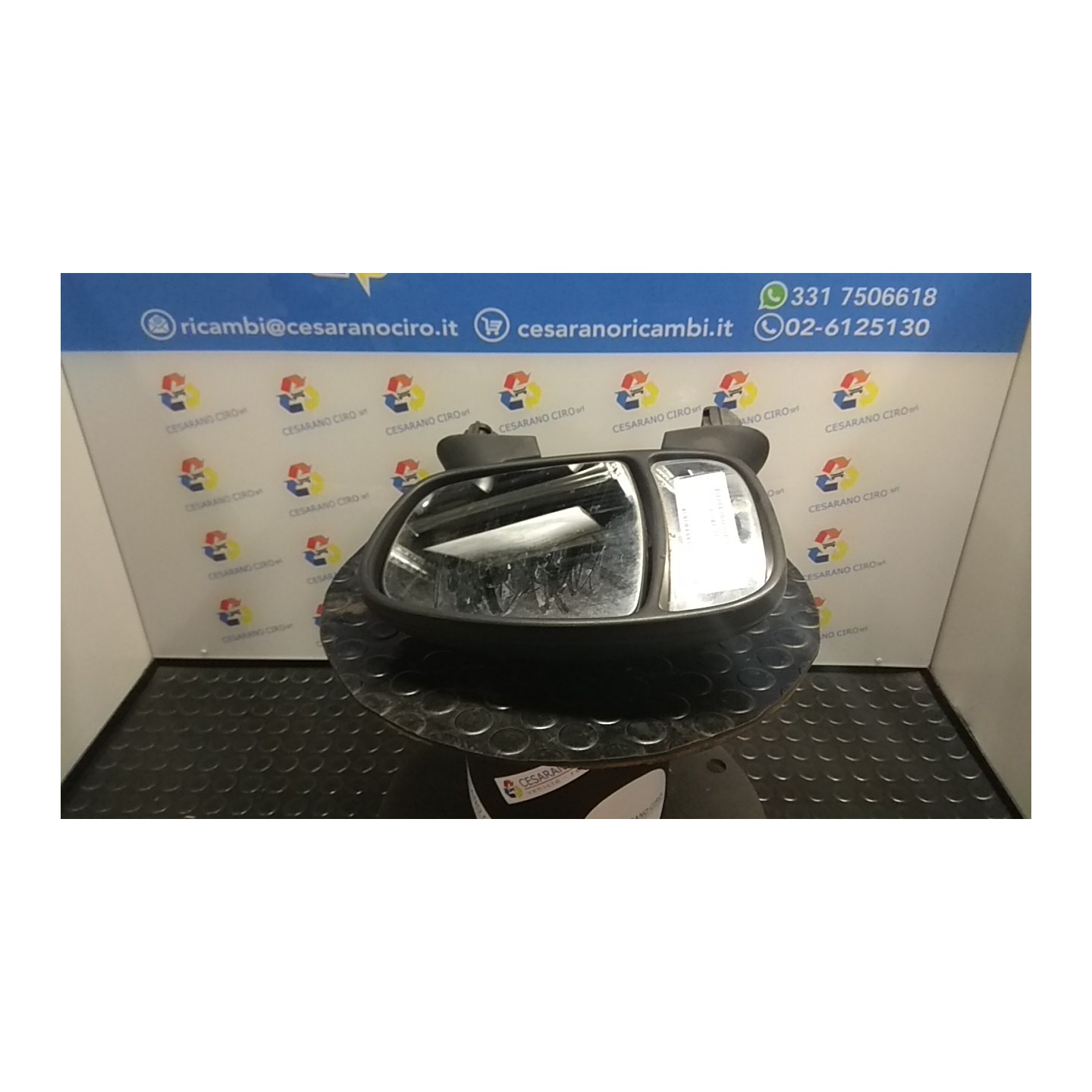 RETROVISORE EST. REGOLAZ. ELETTR. NERO SX. 102 OPEL VIVARO (X83) (09/06-) M9RA6 91160049