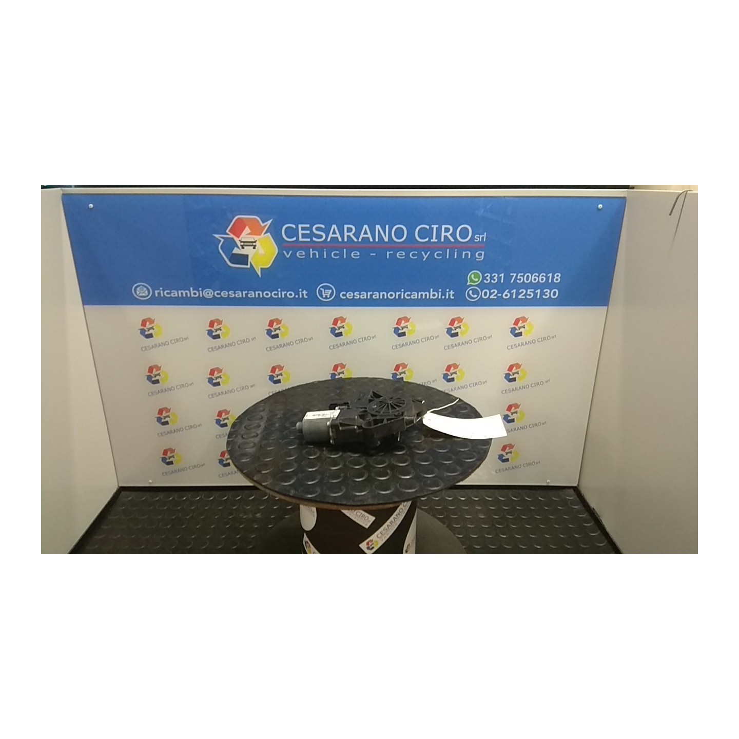 MOTORINO ALZACRISTALLO PORTA ANT. DX. 131 RENAULT SCENIC 3A SERIE (04/09-10/13) K9KJ8 807302741R
