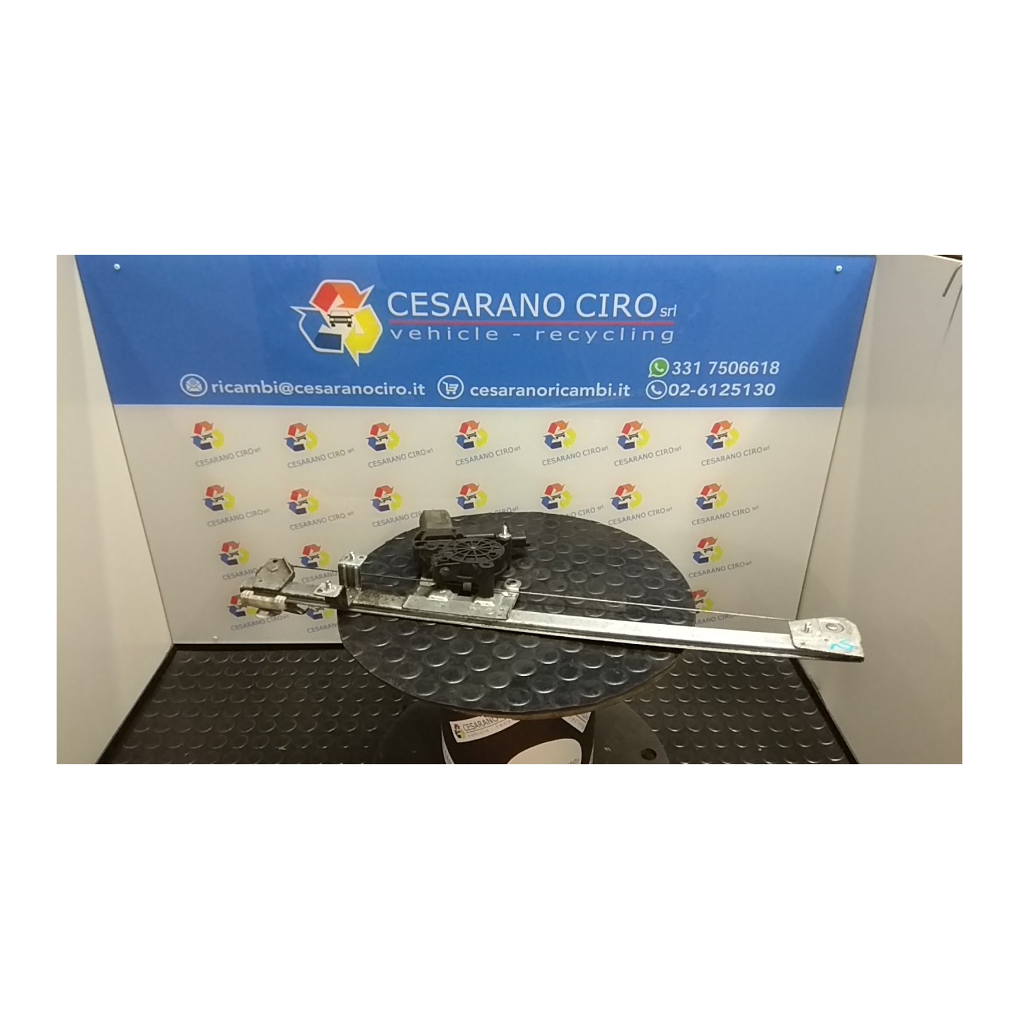 ALZACRISTALLO ELETTR. PORTA ANT. SX 049 PEUGEOT BOXER FURGONE (07/06-04/14) 4HU NB0068017031023SX