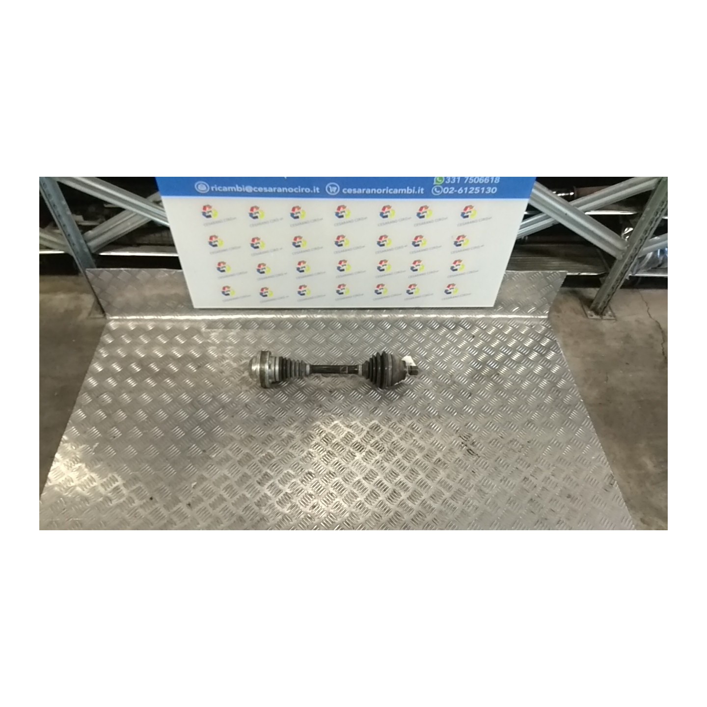 SEMIALBERO ANT. COMPL. SX. 054 VOLKSWAGEN GOLF (1K) (10/03-12/09) BMM 1K0407271HM