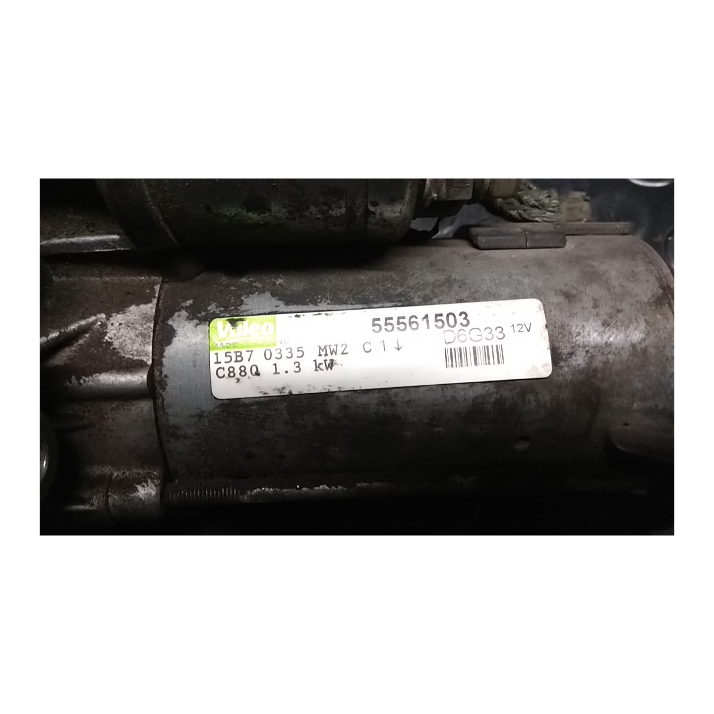 MOTORINO AVVIAMENTO 010 FIAT PANDA VAN (0X) (09/10-) 169A5000 51880229