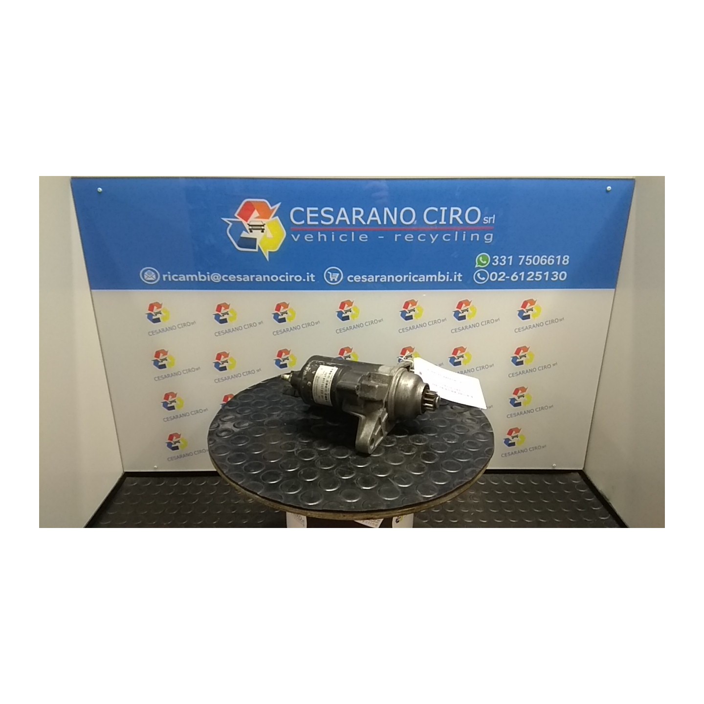 MOTORINO AVVIAMENTO BOSCH 032 SKODA FABIA (6Y) (01/00-11/07) AUA 001911023C