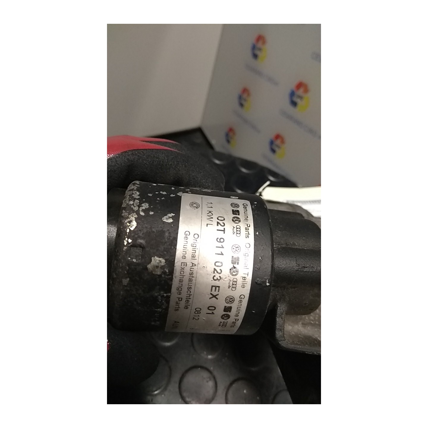 MOTORINO AVVIAMENTO BOSCH 032 SKODA FABIA (6Y) (01/00-11/07) AUA 001911023C