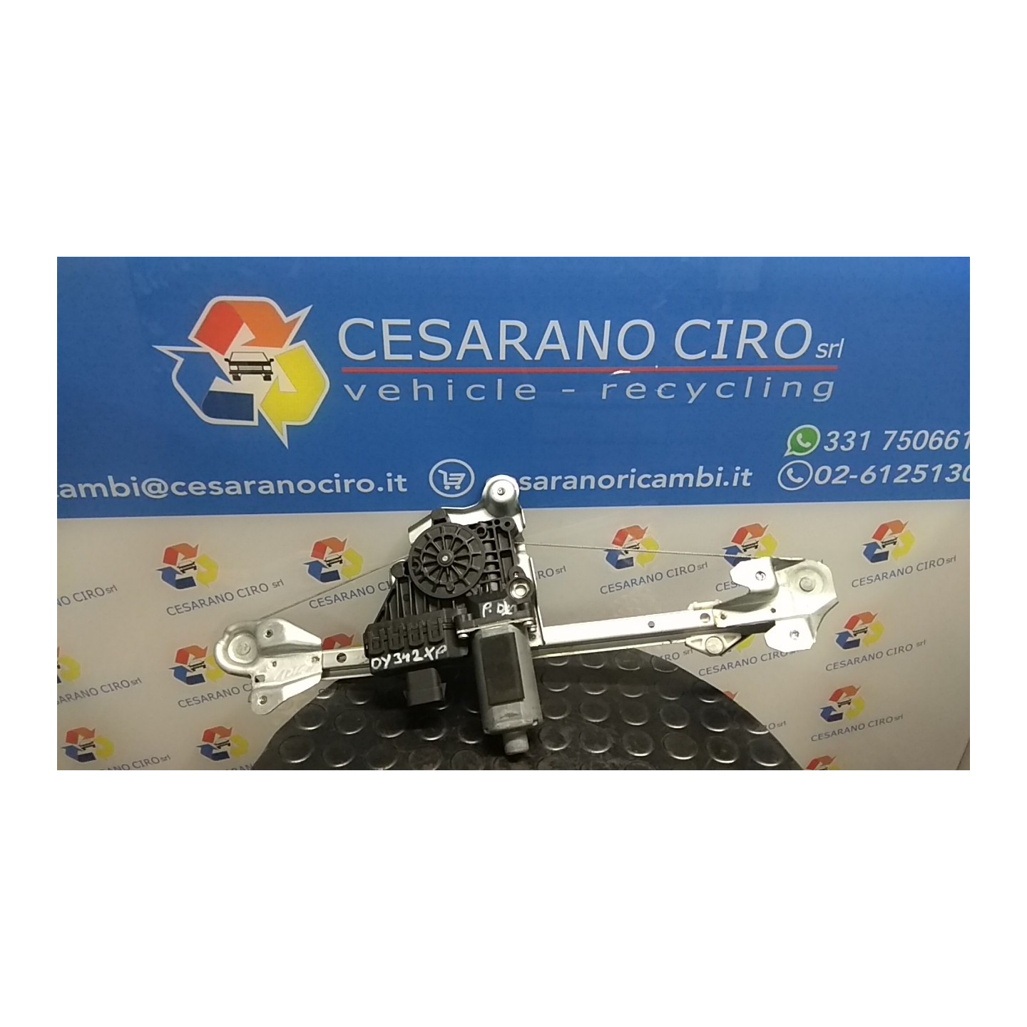 ALZACRISTALLO ELETTR. PORTA POST. C/ DX. 026 OPEL ASTRA (A04) (01/04-03/11) Z17DTR 13100424