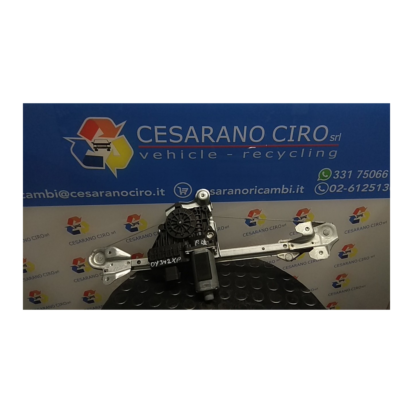 ALZACRISTALLO ELETTR. PORTA POST. C/ DX. 026 OPEL ASTRA (A04) (01/04-03/11) Z17DTR 13100424