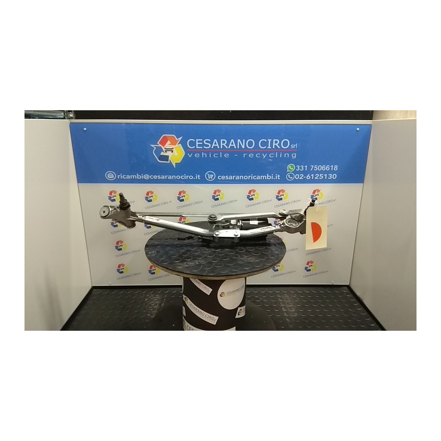 MECCANISMO TERGIPARABREZZA CON MOTORINO 013 BMW SERIE 3 (E90/E91) (02/05-12/11 204D4 61617161711