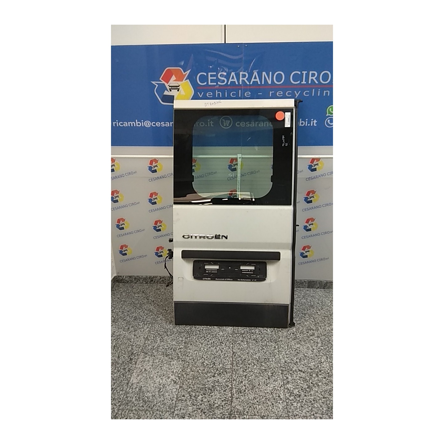PORTA CARICO POST. A BATTENTE APERTURA 180 GRADI SX. 032 CITROEN JUMPER (06/06-) F1CE0481D 8702C1