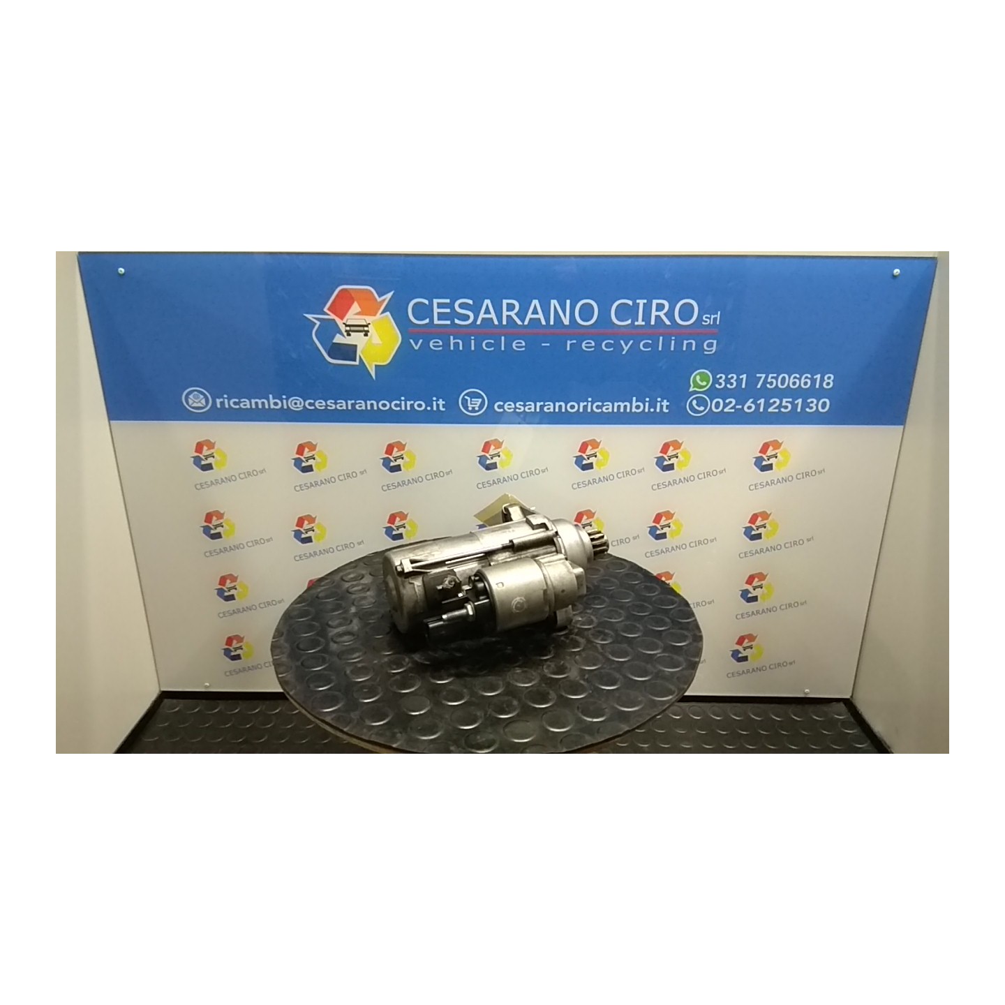 MOTORINO AVVIAMENTO VALEO 072 SEAT LEON (10/12-) CKF 02M911024M