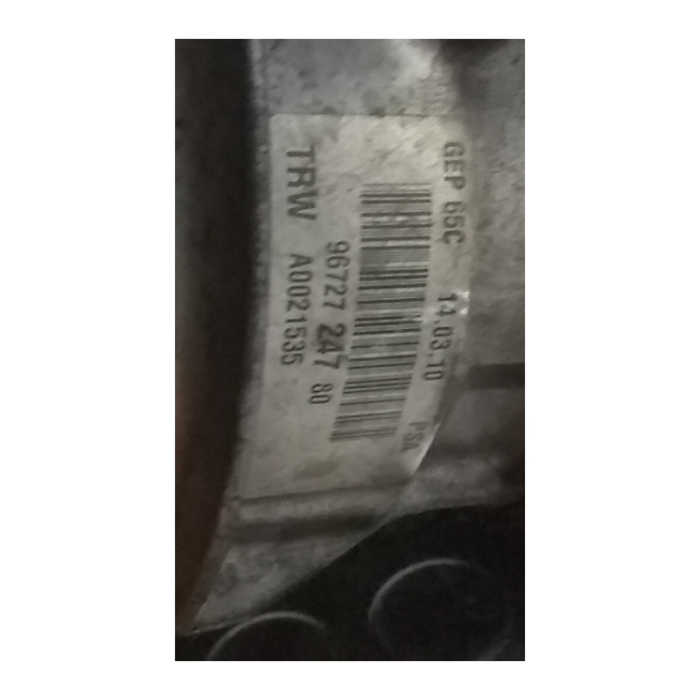 POMPA SERVOSTERZO C/SERBATOIO 022 CITROEN C4 PICASSO (09/06-08/13) 9HZ 4008F3