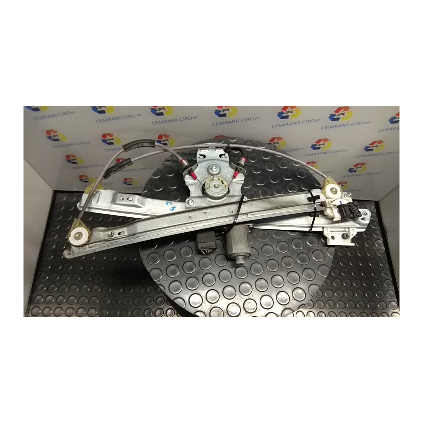 ALZACRISTALLO ELETTR. PORTA ANT. C/MOTORINO DX. 021 CITROEN C5 (X7) (02/08-) RHR 9675898980