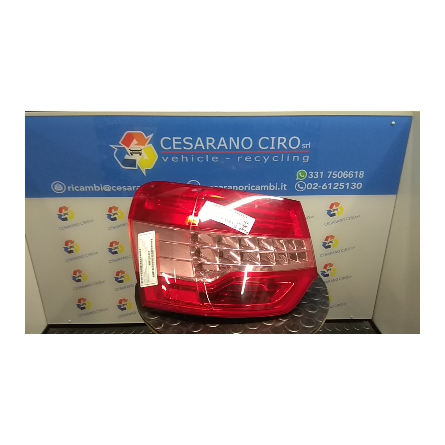 FANALE POST. PARTE EST. SX. 025 CITROEN C5 (X7) (02/08-) RHR 6350LS