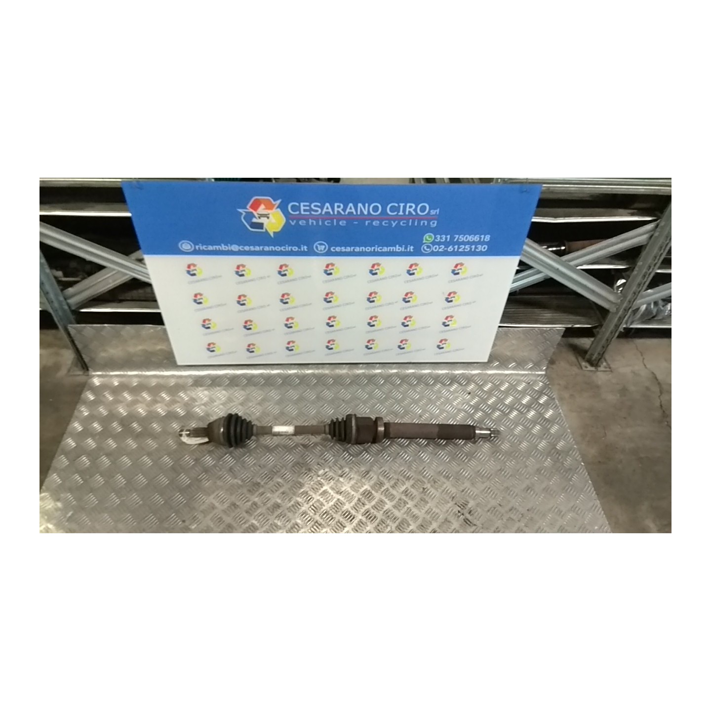 SEMIALBERO ANT. COMPL. DX. 044 FORD FIESTA (CB1) (09/08-10/13) SNJA 1749260