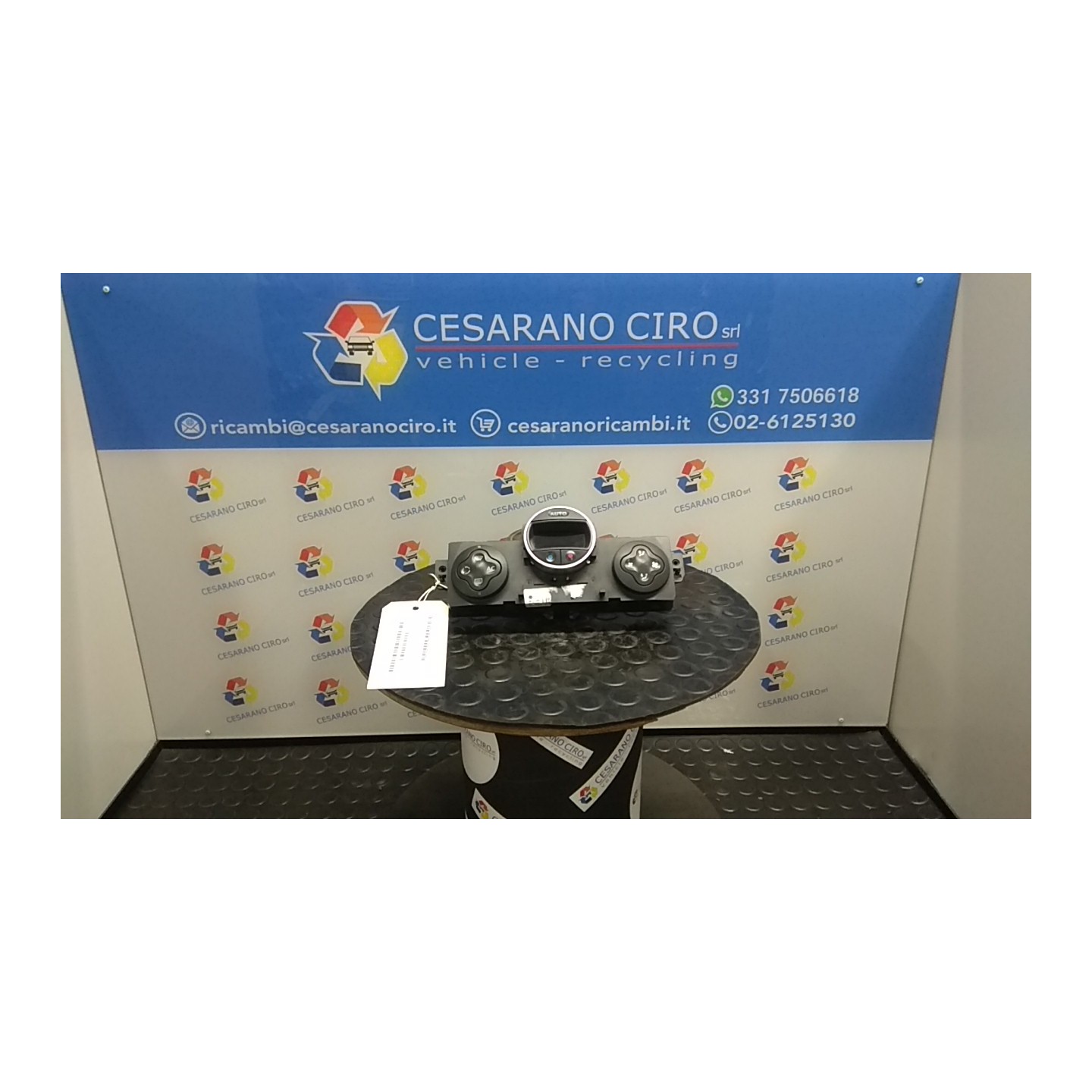 BLOCCO COMANDO CLIMATIZZAZIONE 106 RENAULT CLIO 3A SERIE (07/05-05/09) K4JG7 7701070473