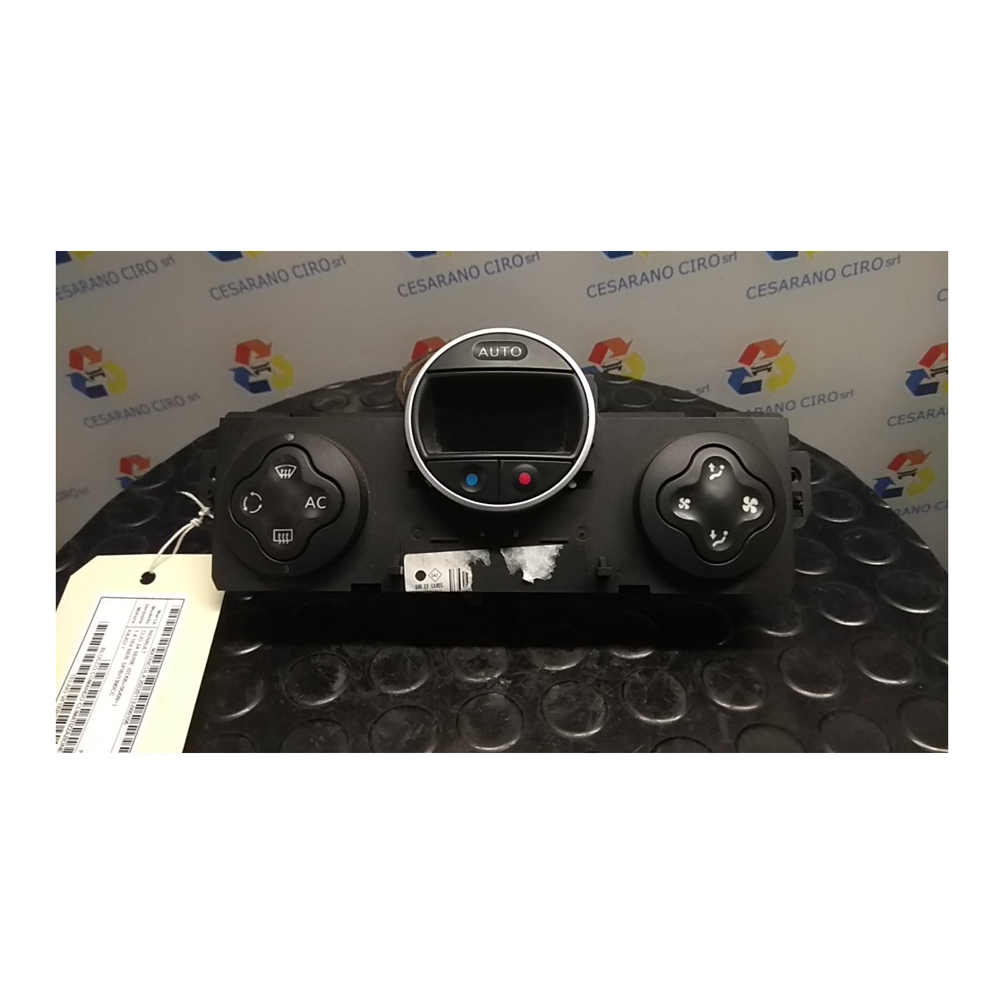 BLOCCO COMANDO CLIMATIZZAZIONE 106 RENAULT CLIO 3A SERIE (07/05-05/09) K4JG7 7701070473
