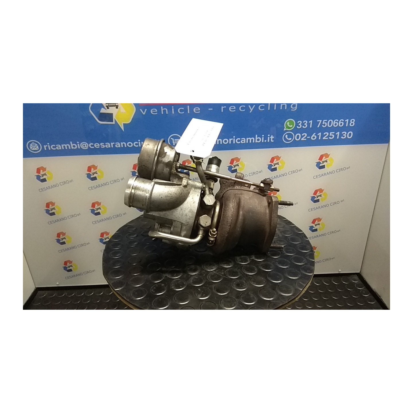 TURBOCOMPRESSORE ROTAZ. 079 MINI MINI PACEMAN (R61) (11/12-05/1 N18B16A 11657647003
