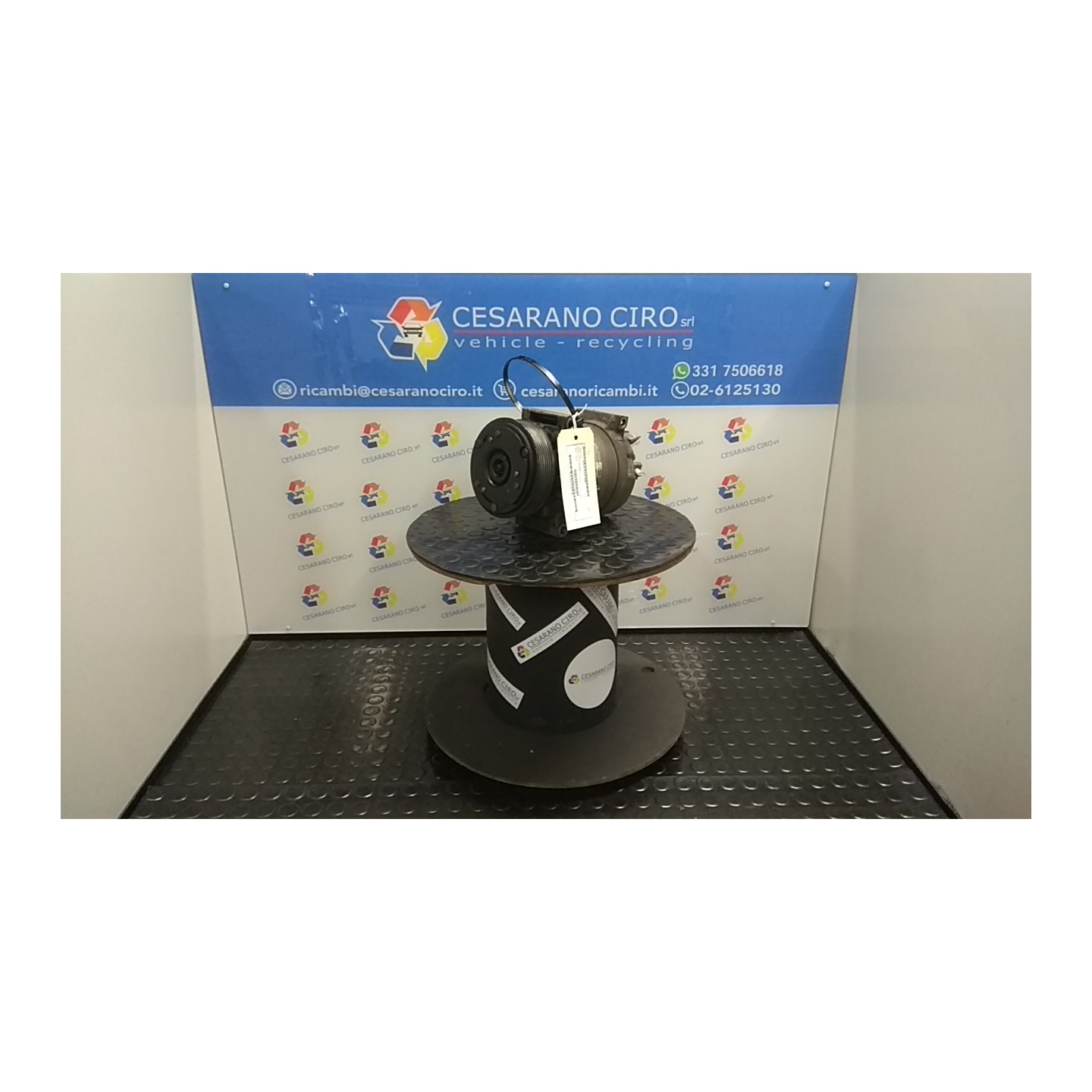 COMPRESSORE A/C 053 OPEL VIVARO (X83) (09/06-) G9UB6 93198860