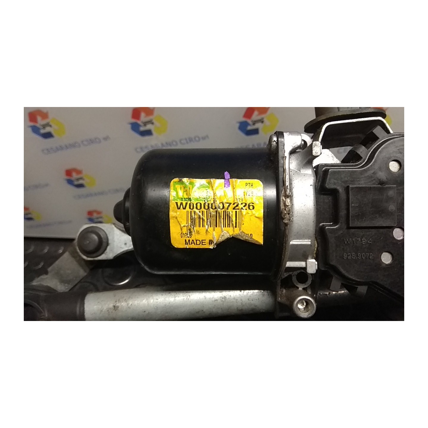 MOTORINO TERGIPARABREZZA 047 RENAULT MEGANE 3A SERIE (10/08-) K9KJ8 288100941R