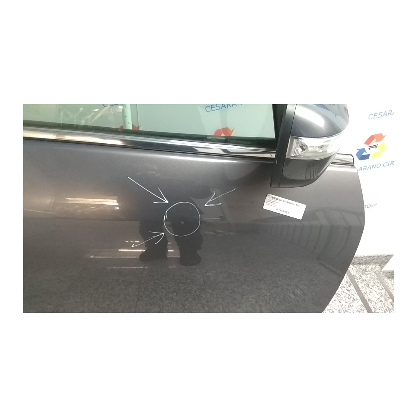 PORTA ANT. DX. 021 MAZDA CX-7 (09/09-12/13) R2 EGY15802XT