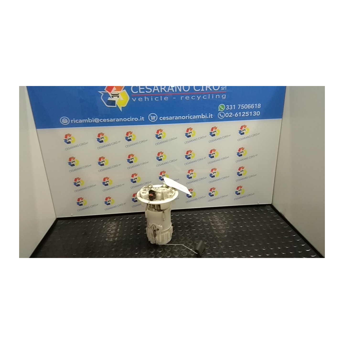 POMPA CARBURANTE C/TRASDUTTORE (GALLEGGIANTE) C/FILTRO CARBURANTE INT. 006 PEUGEOT 208 (01/12-) HM01 9674466980
