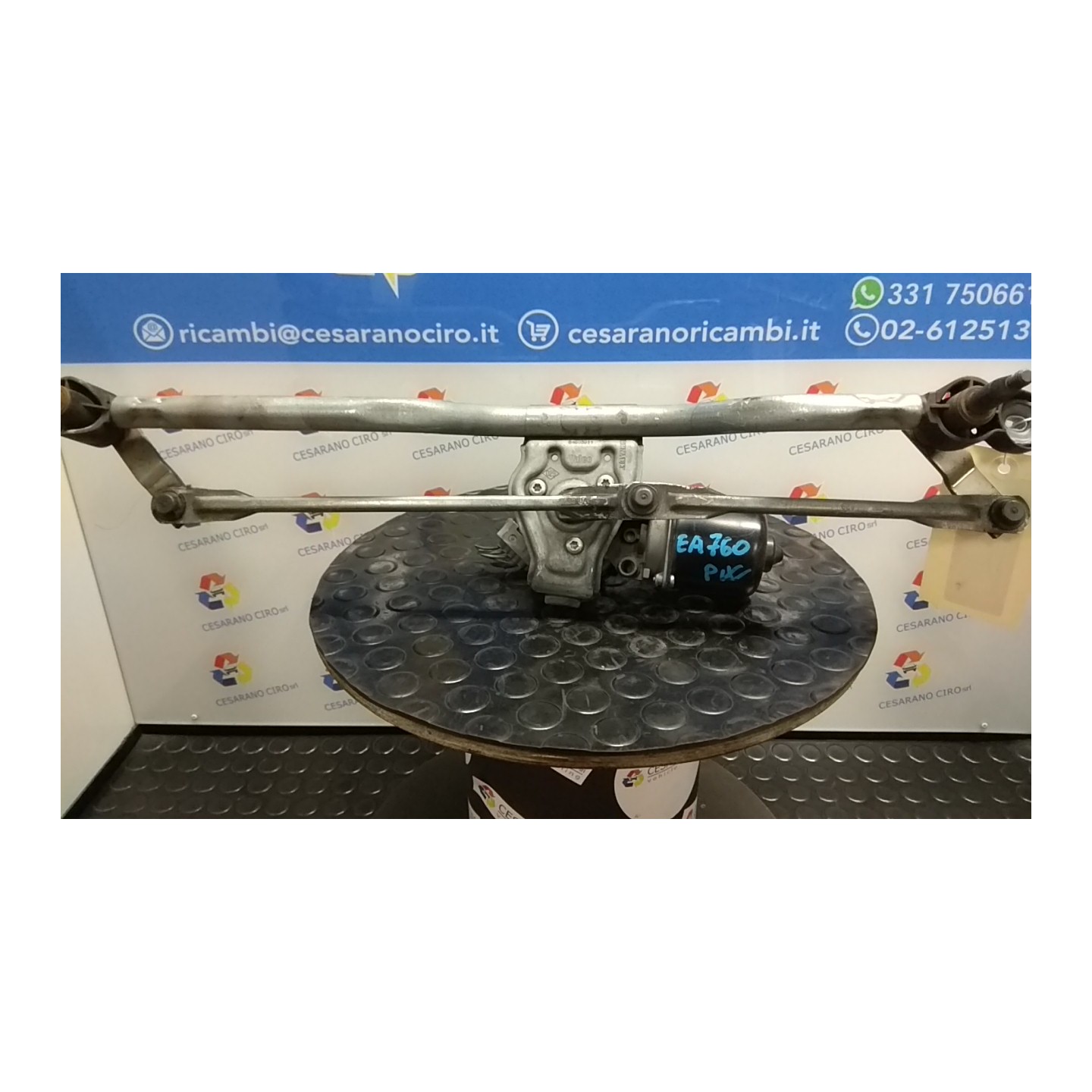 MOTORINO TERGIPARABREZZA VALEO 023 RENAULT CLIO 2A SERIE (05/01-11/10) D7FH7 7701207956