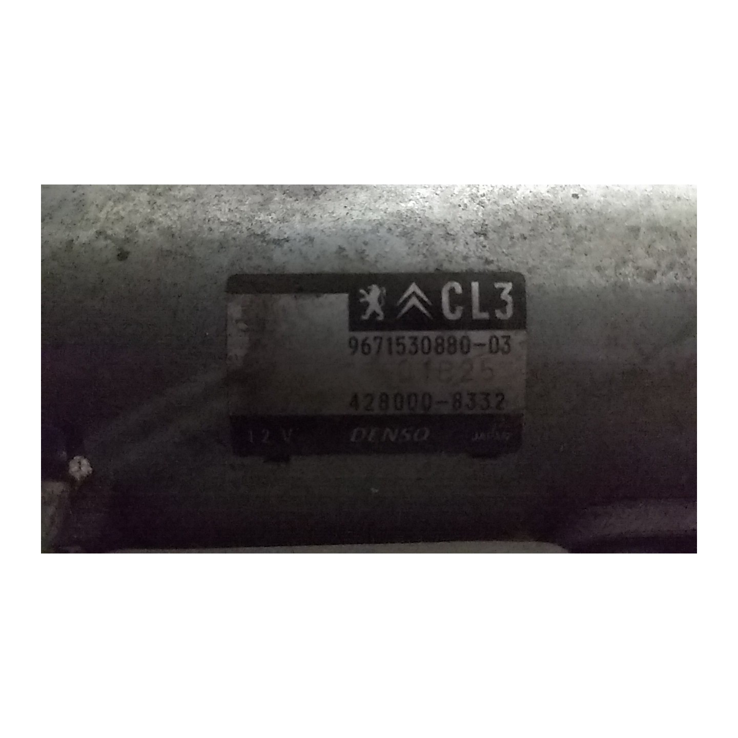 MOTORINO AVVIAMENTO 006 CITROEN C3 3A SERIE (B618) (09/16-) HM01 9688477380