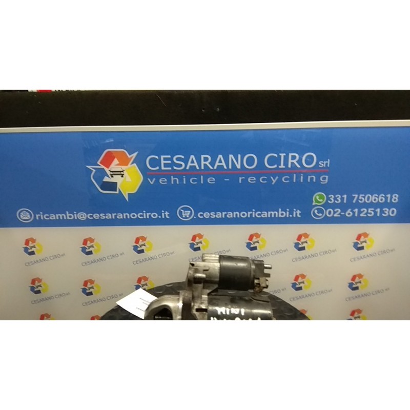 MOTORINO AVVIAMENTO 013 MINI MINI (R50/R53) (07/01-07/06) W10B16A 12417570487