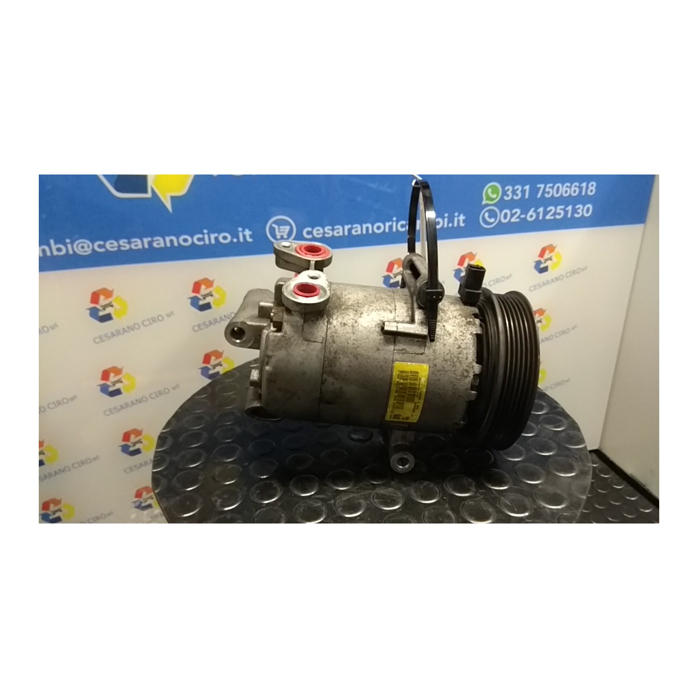 COMPRESSORE A/C 025 FORD TRANSIT (TT9) (06/06-) QVFA NB0576007041001