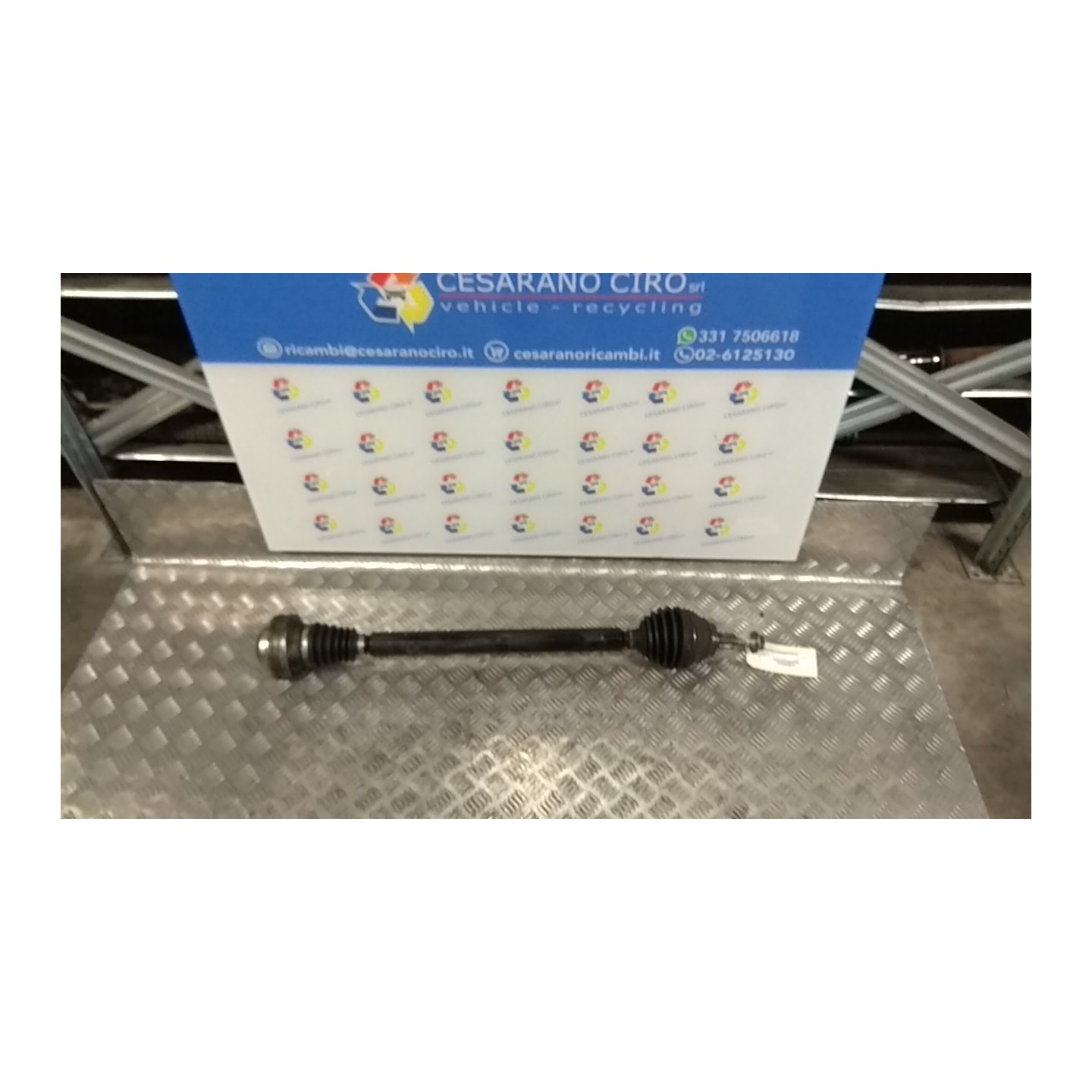 SEMIALBERO ANT. COMPL. ROTAZ. DX. 031 SEAT LEON (10/12-) CKF 5Q0407762FX