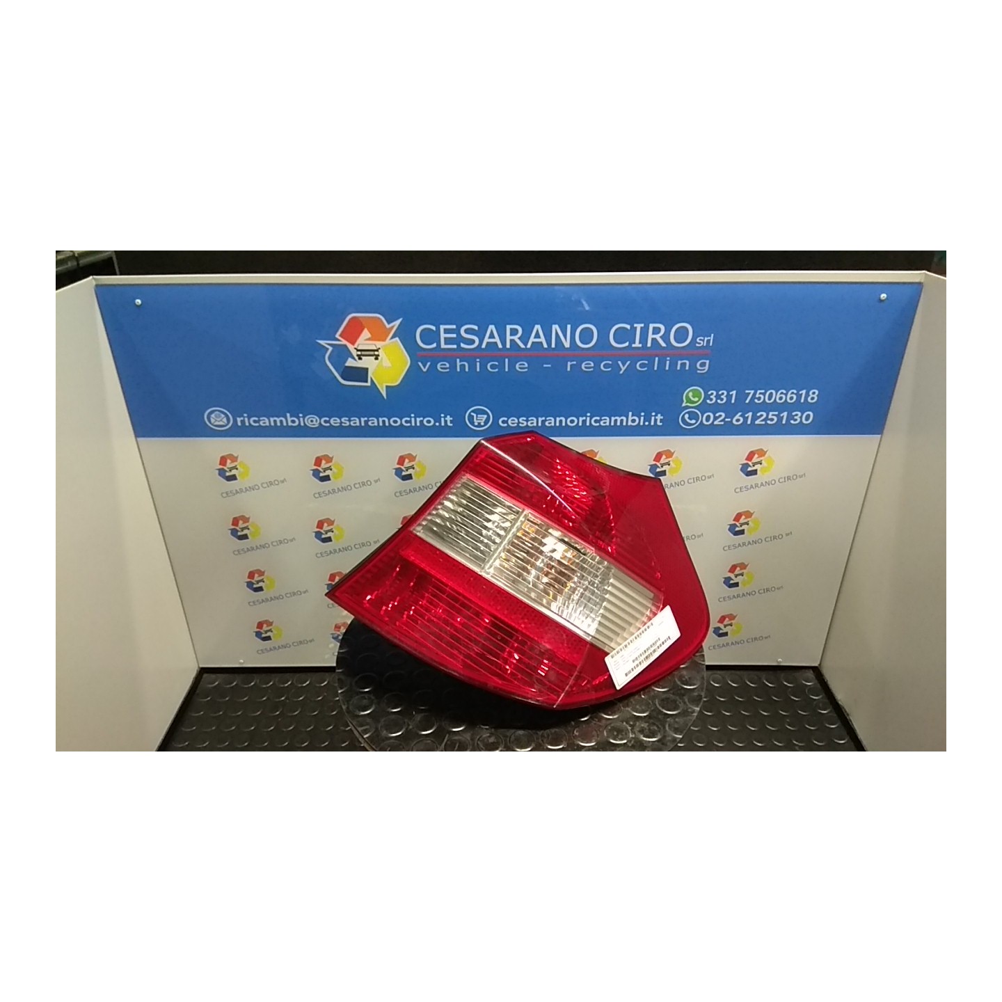 FANALE POST. DX. 013 BMW SERIE 1 (E81/E87) (03/07-12/12 N47D20A 63217164956