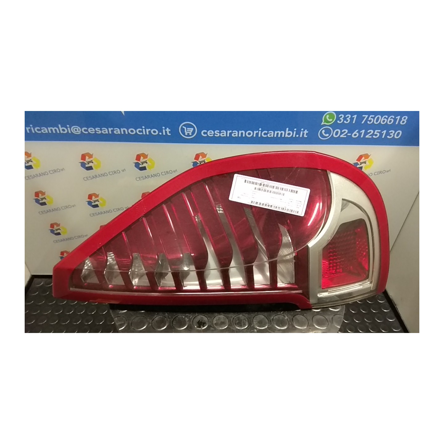 FANALE POST. DX. 071 RENAULT SCENIC 3A SERIE (04/09-10/13) F9QN8 265500014R