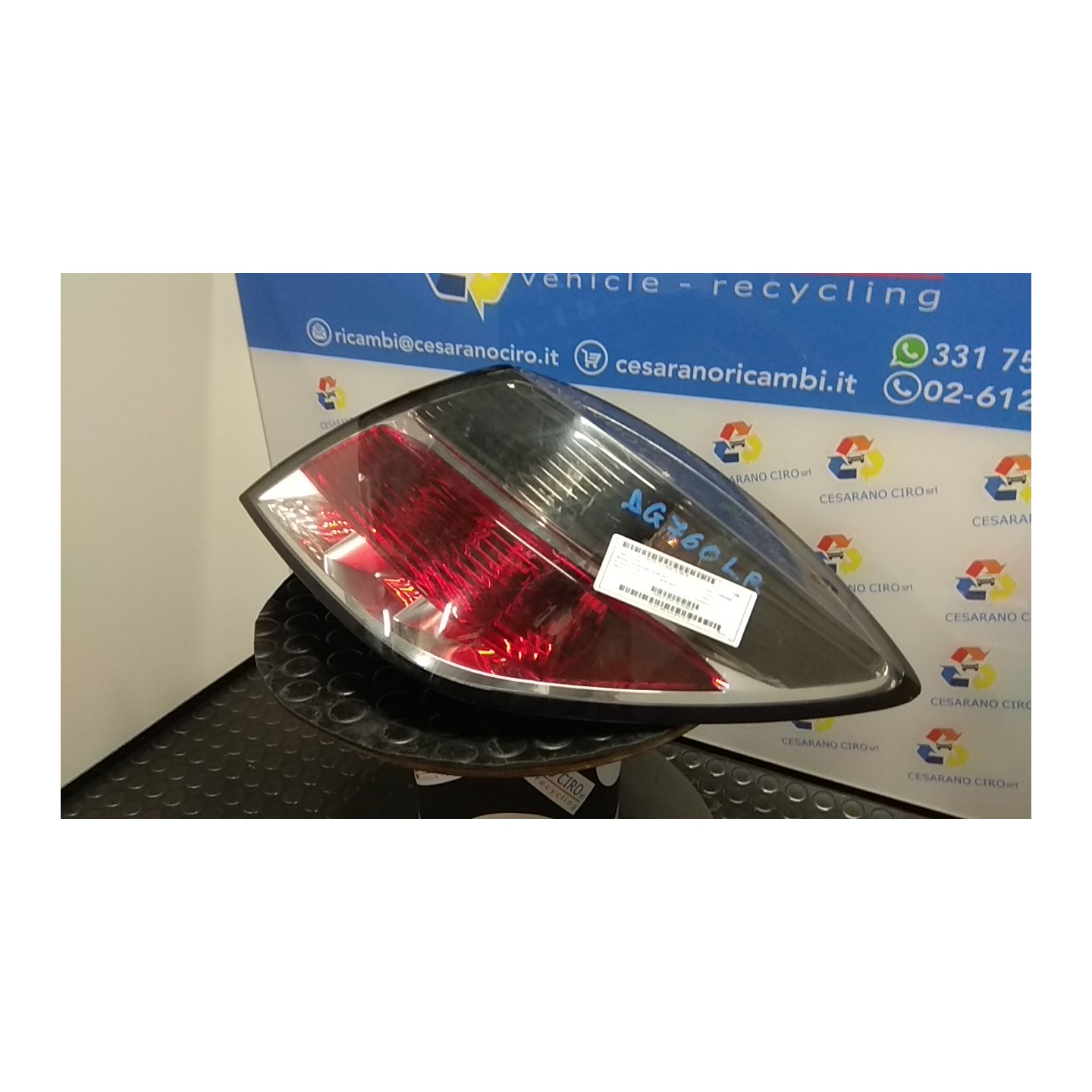 FANALE POST. DX. 109 OPEL ASTRA (A04) (01/04-03/11) Z17DTH 93190791
