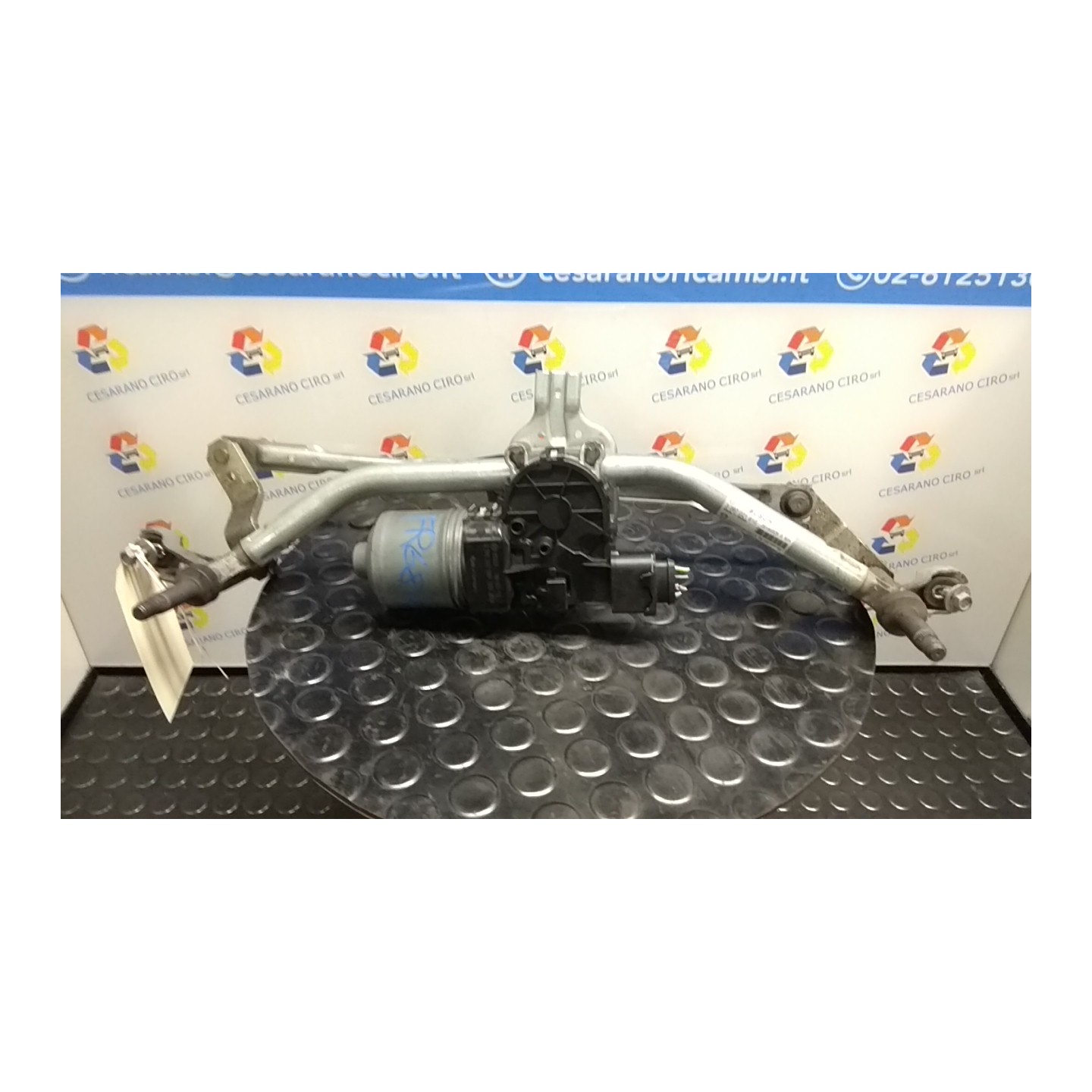 MECCANISMO TERGIPARABREZZA CON MOTORINO 014 CITROEN C3 3A SERIE (B618) (09/16-) HM01 9815497780