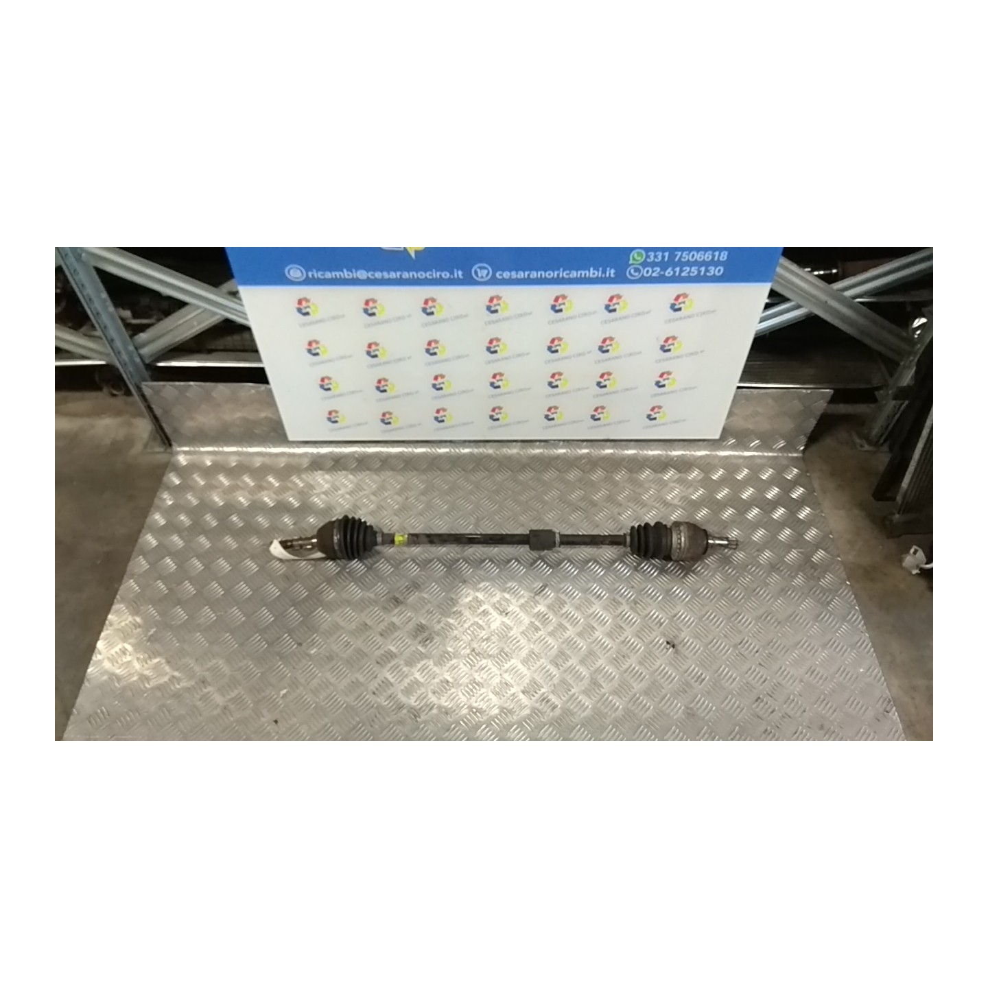 SEMIALBERO ANT. COMPL. DX. 007 OPEL MERIVA (S10) (04/10-) A14XER 13248623