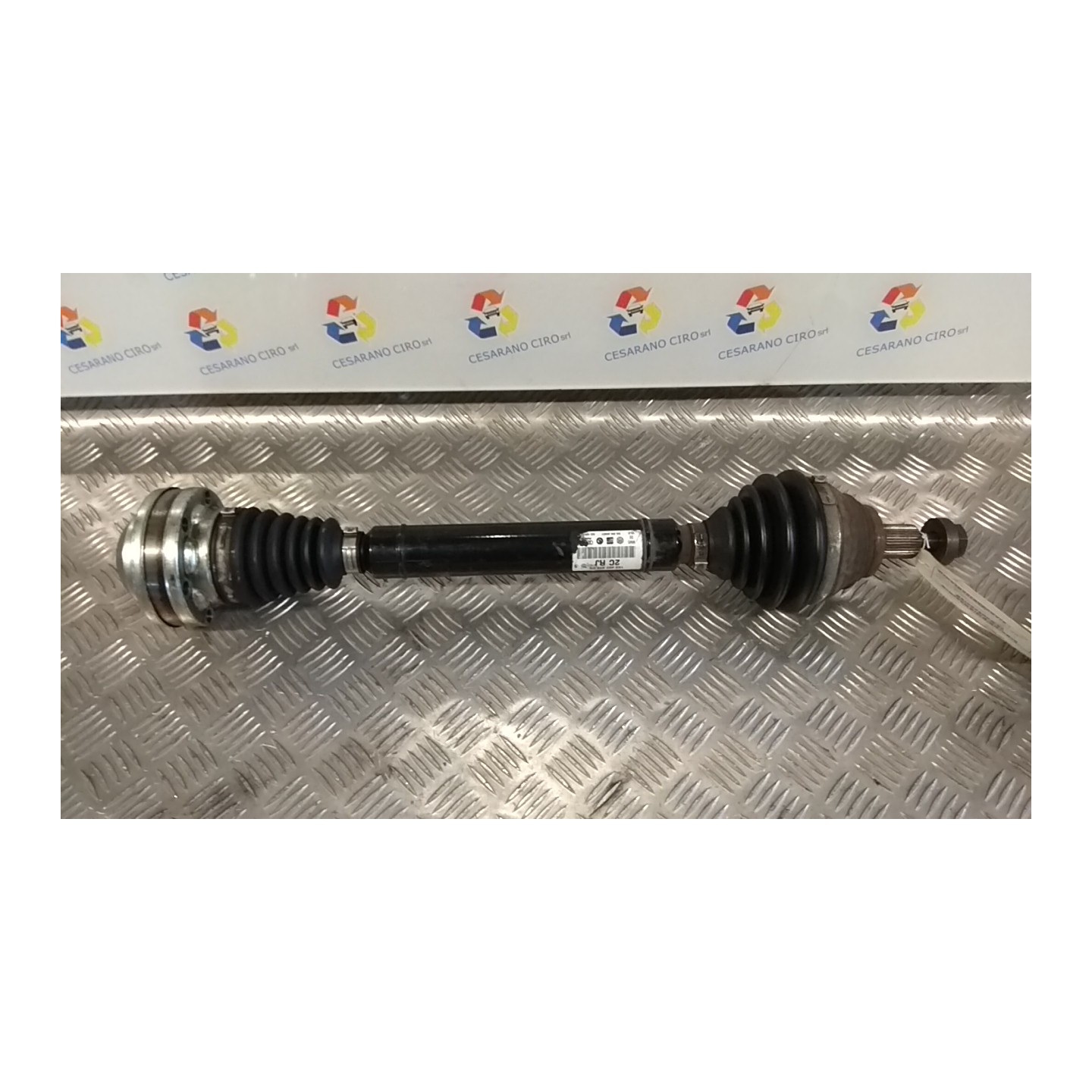 SEMIALBERO ANT. COMPL. SX. 015 VOLKSWAGEN GOLF (5K/AJ) (09/08-) CFF 1K0407451TX
