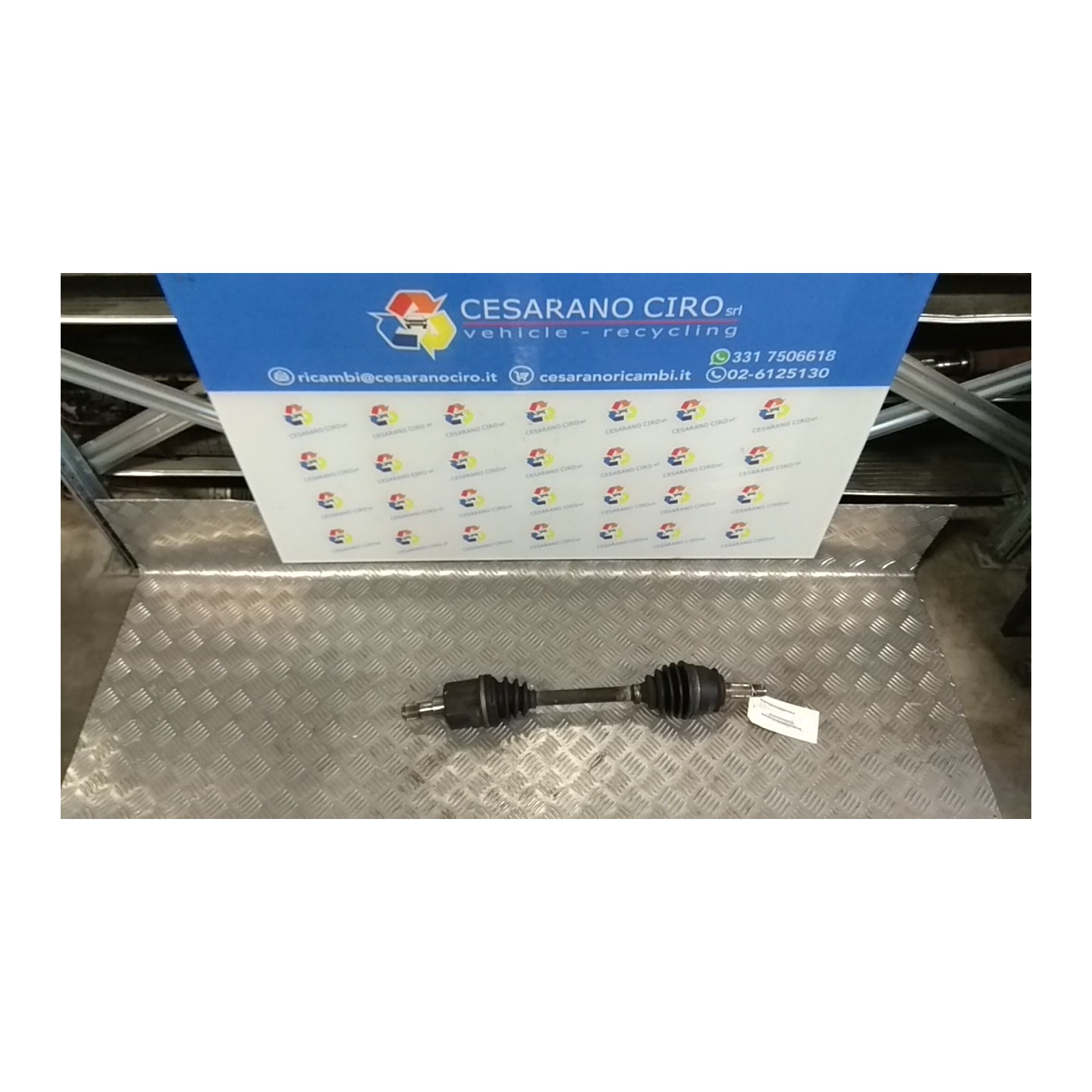 SEMIALBERO ANT. COMPL. ROTAZIONE SX. 146 MINI MINI (R50/R53) (07/01-07/06) 1ND 31607525128