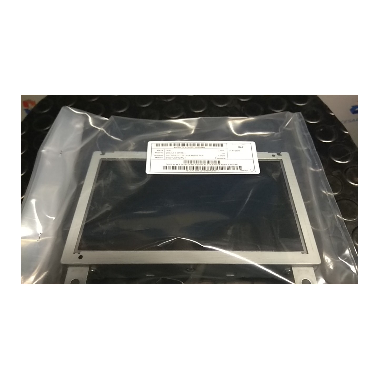 DISPLAY MULTIFUNZIONE P/DISPLAY 7"/IDENTITA ADBK 009 OPEL MOKKA X (07/16-) B16DTUOPTLWV 42507400