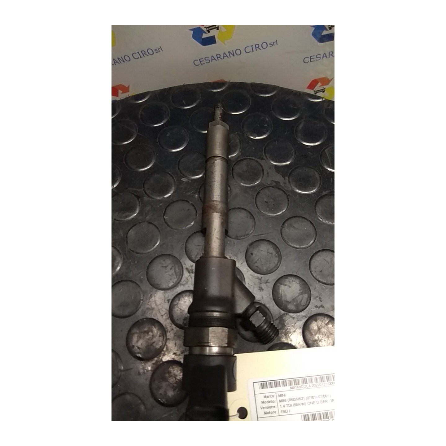 INIETTORE CLASSE A 030 MINI MINI (R50/R53) (07/01-07/06) 1ND 13537795258