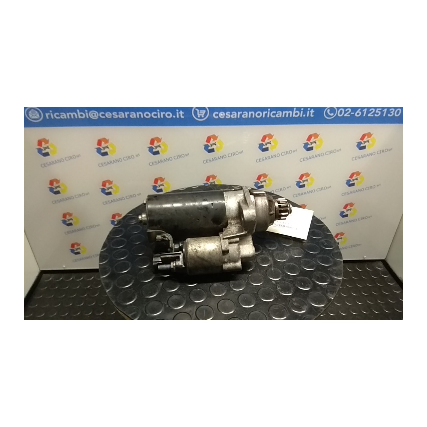 MOTORINO AVVIAMENTO 033 AUDI A1 (8X) (05/10-) CAX 02Z911023R