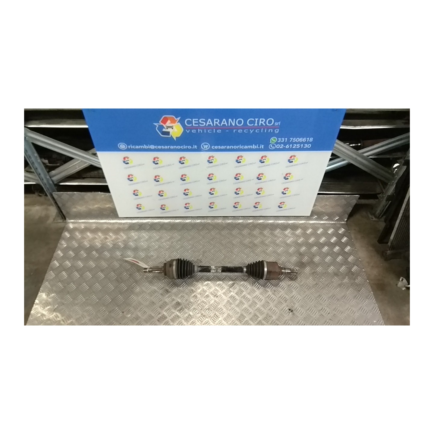 SEMIALBERO ANT. COMPL. SX. 051 RENAULT ESPACE 4A SERIE (01/15-) R9MD4 391018240R