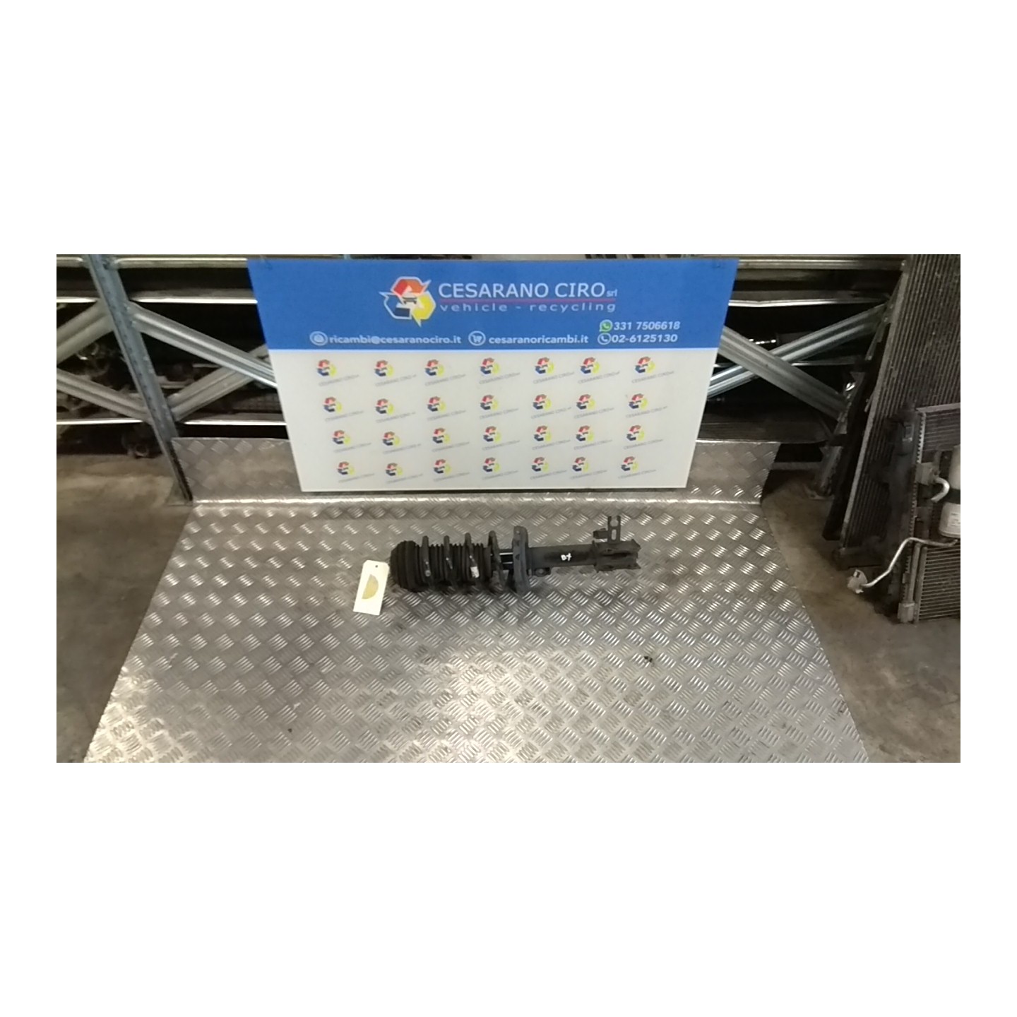 AMMORTIZZATORE ANT. DX. 003 OPEL MERIVA (S10) (04/10-) A14XER 93168545
