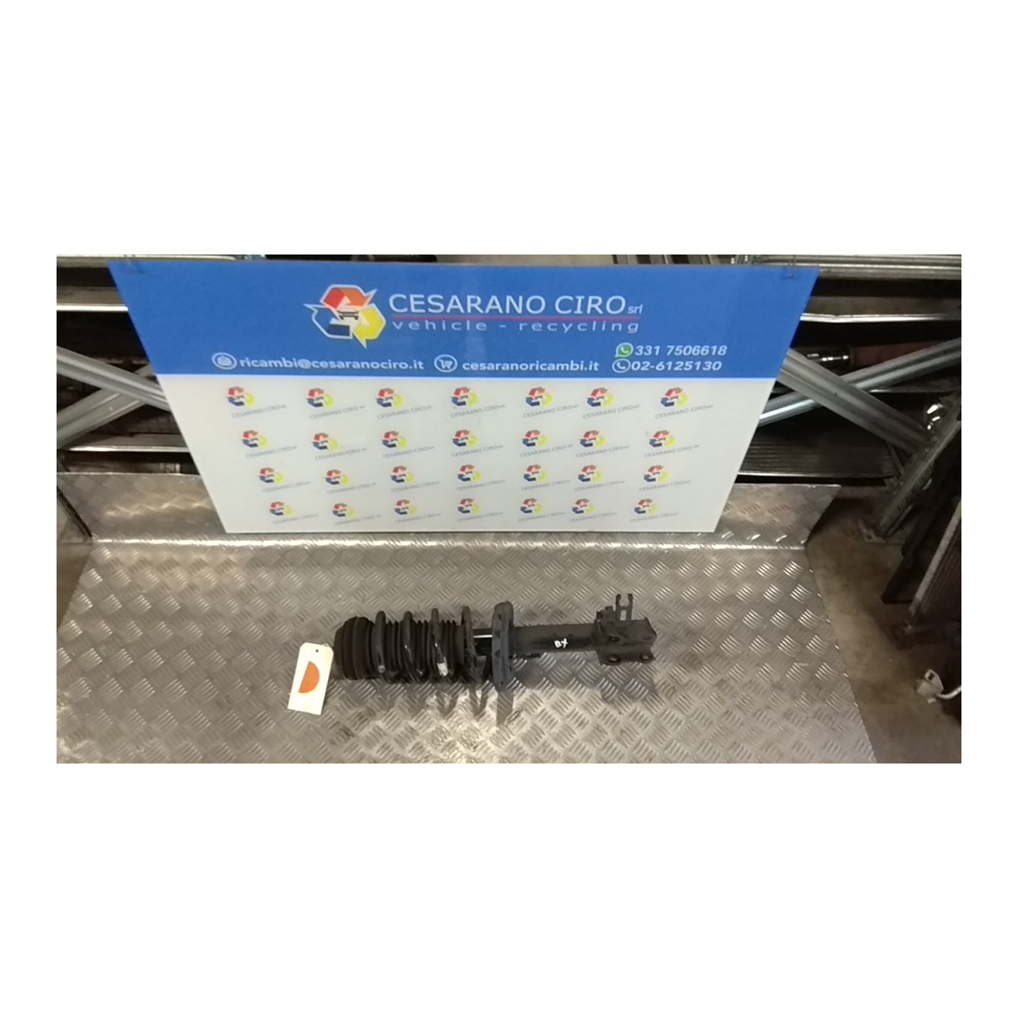 AMMORTIZZATORE ANT. DX. 003 OPEL MERIVA (S10) (04/10-) A14XER 93168545