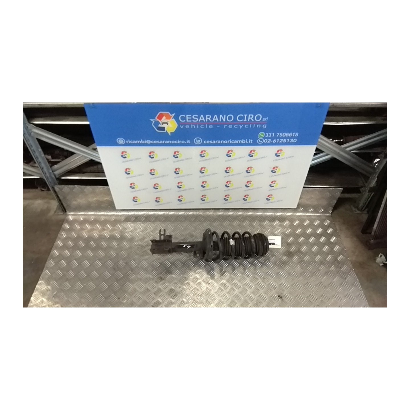 AMMORTIZZATORE ANT. SX. 004 OPEL MERIVA (S10) (04/10-) A14XER 93168544