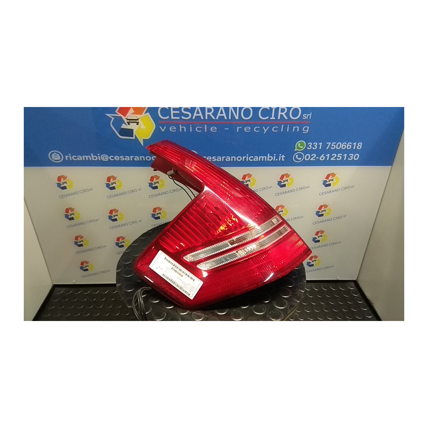 FANALE POST. SX. 062 CITROEN C4 (11/04-10/10) 9HZ 6350T8