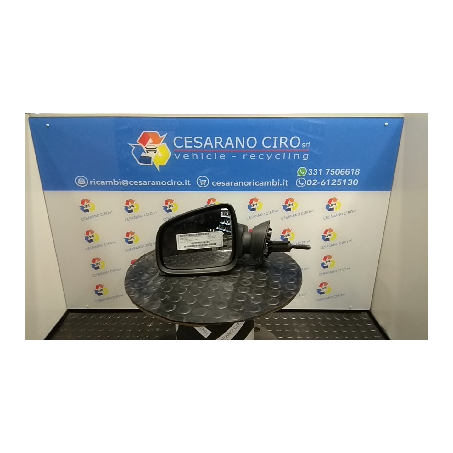 RETROVISORE EST. SX. 070 DACIA SANDERO (07/08-) K7JA7 8200497484