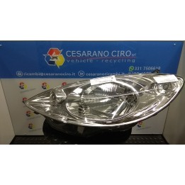 PROIETTORE SX. 076 PEUGEOT 1007 (04/05-06/10) KFV 620849