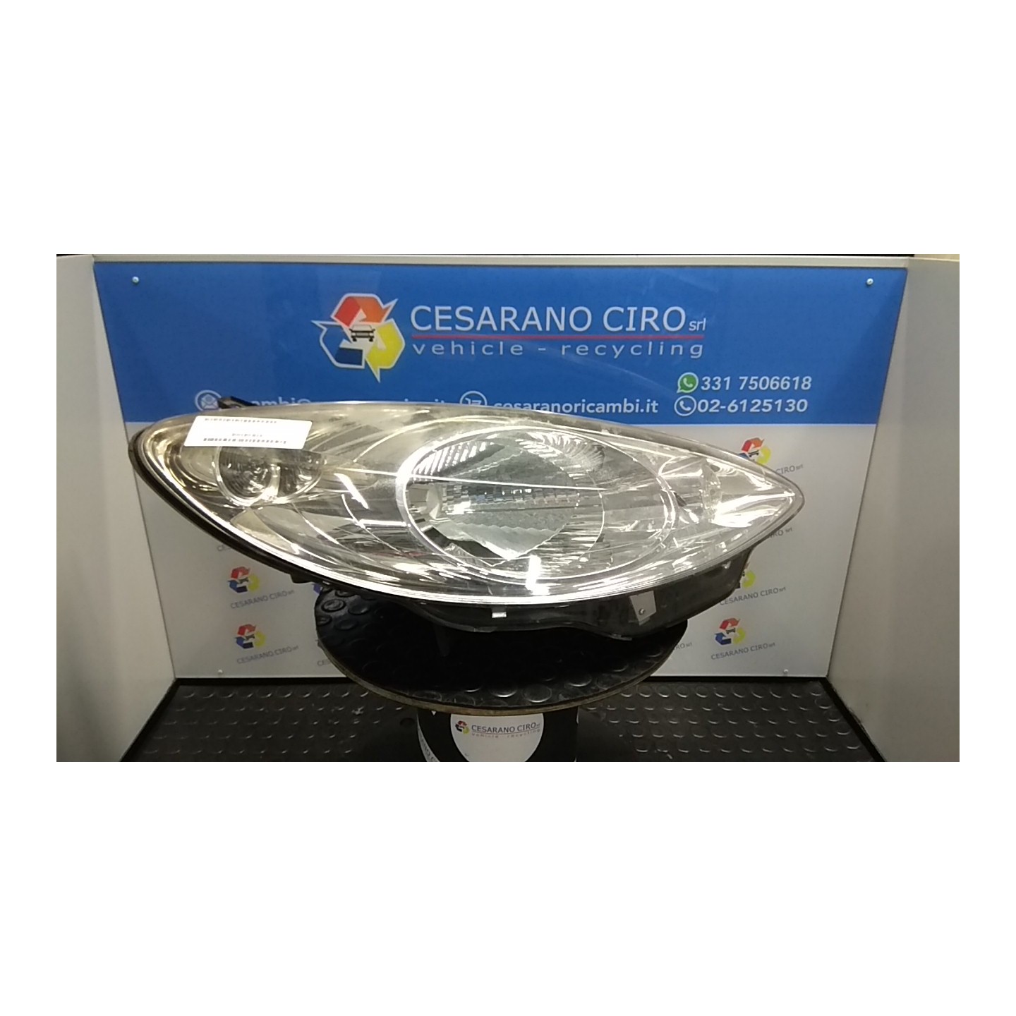 PROIETTORE DX. 077 PEUGEOT 1007 (04/05-06/10) KFV 620649