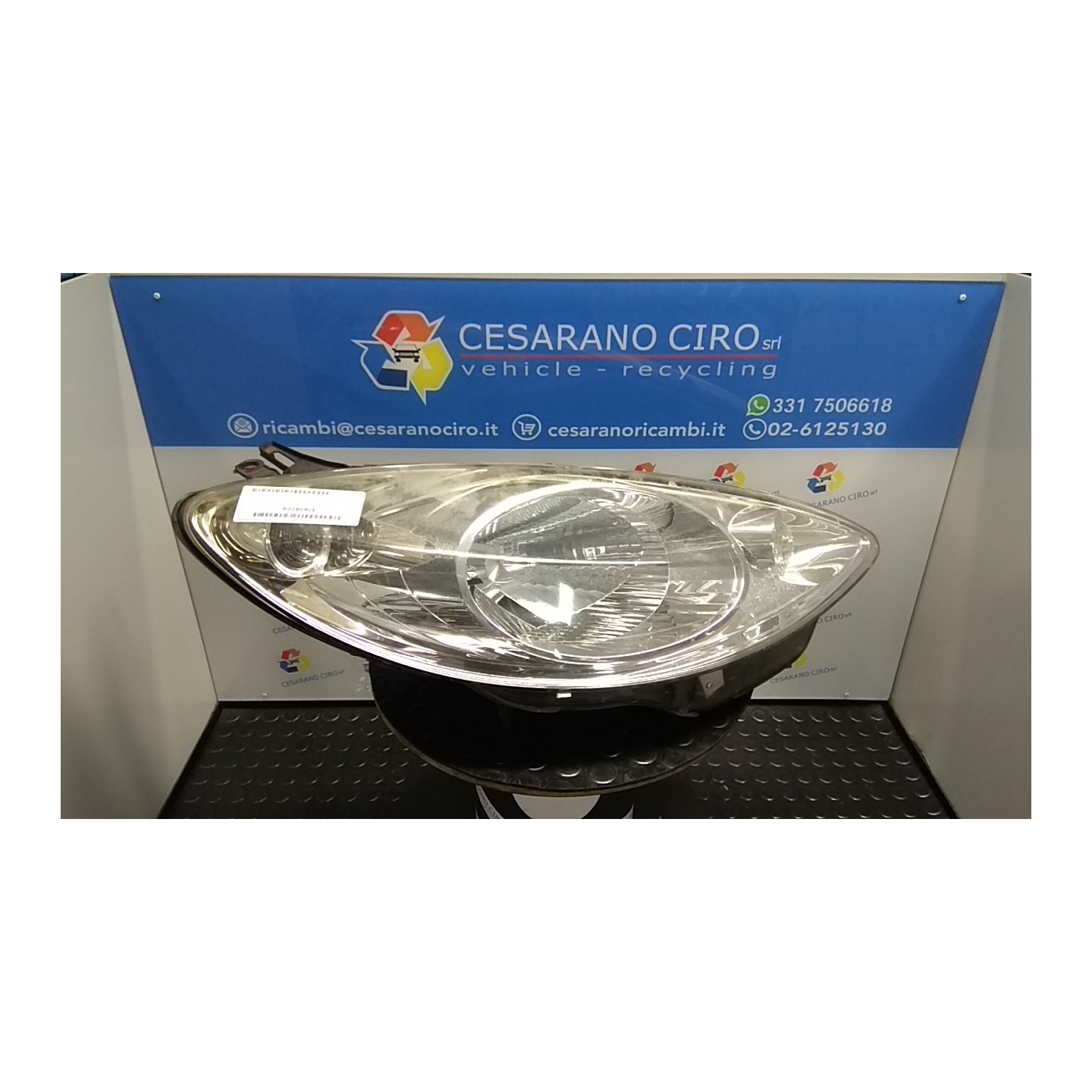 PROIETTORE DX. 077 PEUGEOT 1007 (04/05-06/10) KFV 620649